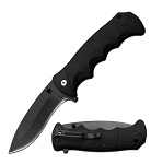 9 Inch Tactical Black Jumbo Spring Assisted Open Blade Folding Pocket Knife